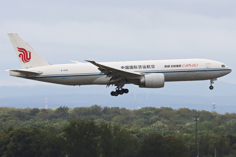 Photo of B-2096 - Air China Cargo Boeing 777-F at FRA on AeroXplorer Aviation Database