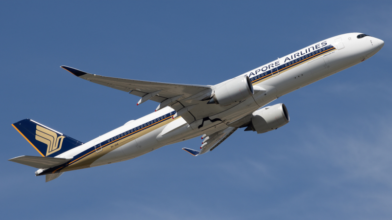 Photo of 9V-SHE - Singapore Airlines  Airbus A350-900 at SIN on AeroXplorer Aviation Database