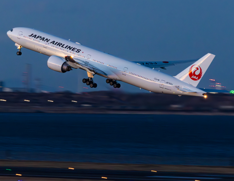 Photo of JA743J - Japan Airlines Boeing 777-300ER at HND on AeroXplorer Aviation Database