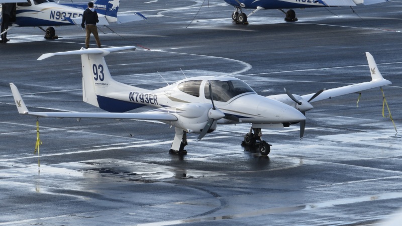 Photo of N793ER - Embry-Riddle Aeronautical University Diamond DA-42 NG Twin Star at DAB on AeroXplorer Aviation Database