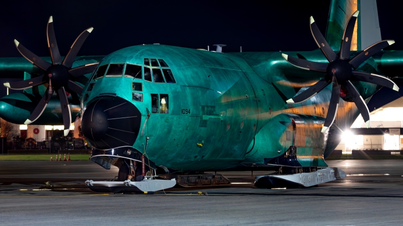 Photo of 92-1094 - USAF - United States Air Force Lockheed LC-130H Hercules at CHC on AeroXplorer Aviation Database