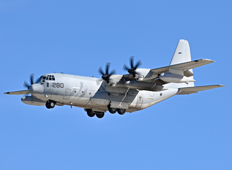 Photo of 170280 - USMC - United States Marine Corp Lockheed Martin KC-130J Hercules at NZY on AeroXplorer Aviation Database