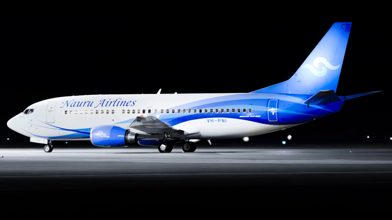 Photo of VH-PNI - Nauru Airlines Boeing 737-300 at CHC on AeroXplorer Aviation Database