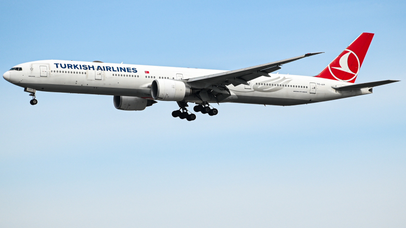 Photo of TC-JJY - Turkish Airlines Boeing 777-300ER at LAX on AeroXplorer Aviation Database