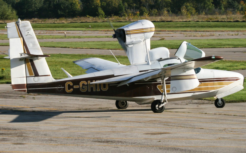 Photo of C-GHIU - PRIVATE Lake LA-4-200 Buccaneer  at CZBA on AeroXplorer Aviation Database