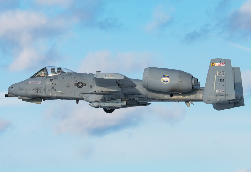 Photo of 79-0104 - USAF - United States Air Force Fairchild A-10 Thunderbolt at MTN on AeroXplorer Aviation Database