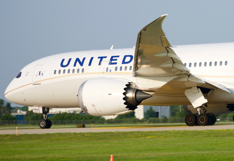 Photo of N45905 - United Airlines Boeing 787-8 at OSH on AeroXplorer Aviation Database