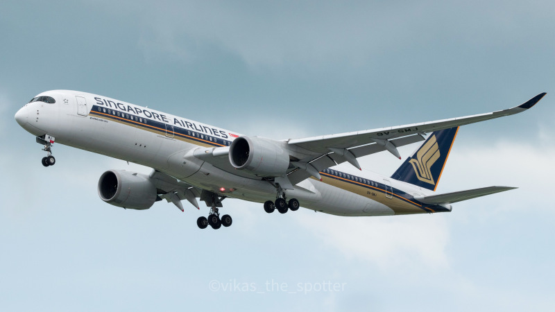 Photo of 9V-SMJ - Singapore Airlines Airbus A350-900 at SIN on AeroXplorer Aviation Database