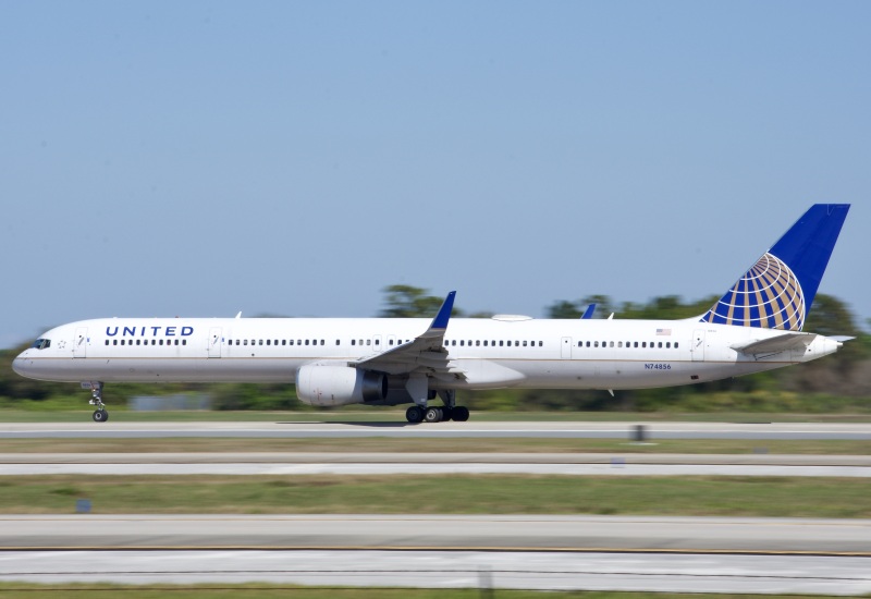 Photo of N74856 - United Airlines Boeing 757-300 at MCO on AeroXplorer Aviation Database