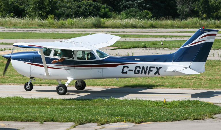 Photo of C-GNFX - PRIVATE Cessna 172M Skyhawk at ZBA on AeroXplorer Aviation Database