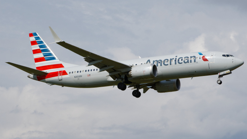 Photo of N350RV - American Airlines Boeing 737 MAX 8 at TPA on AeroXplorer Aviation Database