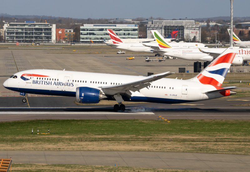 Photo of G-ZBJE - British Airways Boeing 787-8 at LHR on AeroXplorer Aviation Database