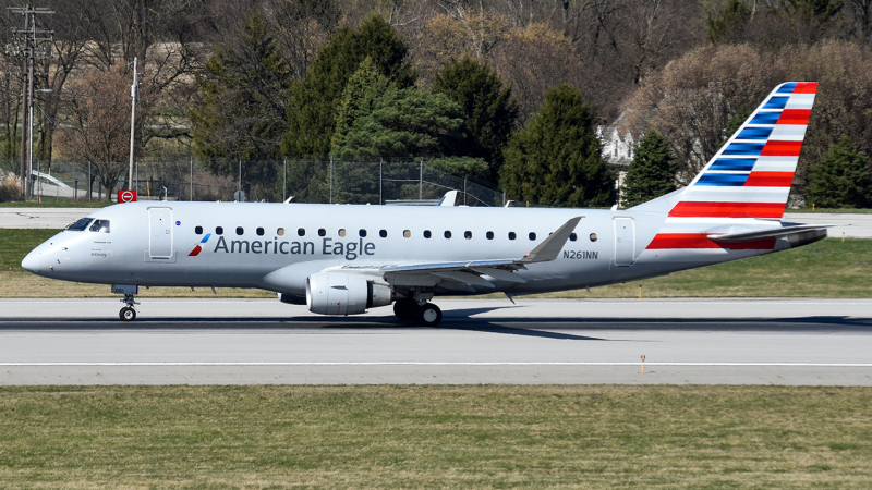 Photo of N261NN - American Eagle Embraer E175 at CMH on AeroXplorer Aviation Database
