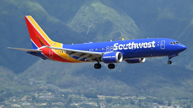 Photo of N8755L - Southwest Airlines Boeing 737 MAX 8 at OGG on AeroXplorer Aviation Database