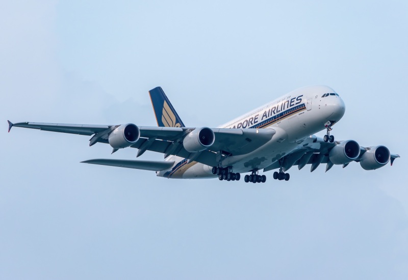 Photo of 9V-SKW - Singapore Airlines Airbus A380-800 at SIN on AeroXplorer Aviation Database