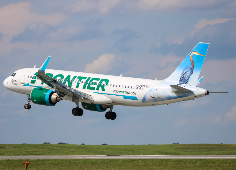 Photo of N334FR - Frontier Airlines Airbus A320neo at BWI on AeroXplorer Aviation Database