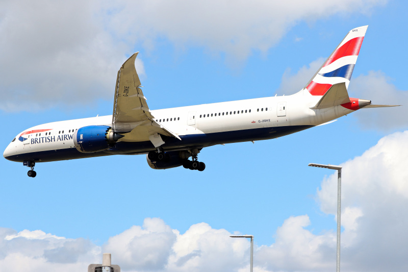 Photo of G-ZBKE - British Airways Boeing 787-9 at LHR on AeroXplorer Aviation Database