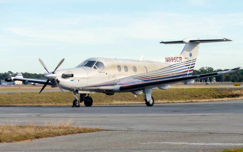 Photo of N895CR - PRIVATE Pilatus PC-12 at PNS on AeroXplorer Aviation Database