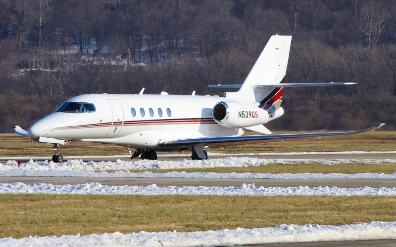Photo of N539QS - NetJets Cessna Citation Latitude at LUK on AeroXplorer Aviation Database