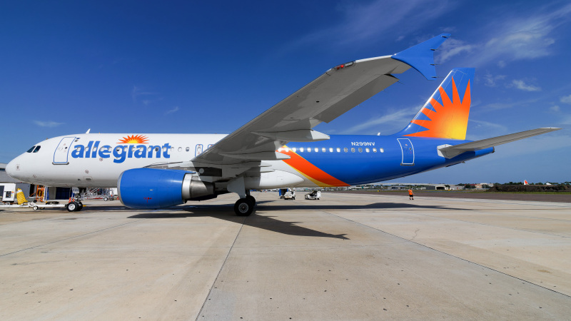 Photo of N299NV - Allegiant Air Airbus A320 at PIE on AeroXplorer Aviation Database