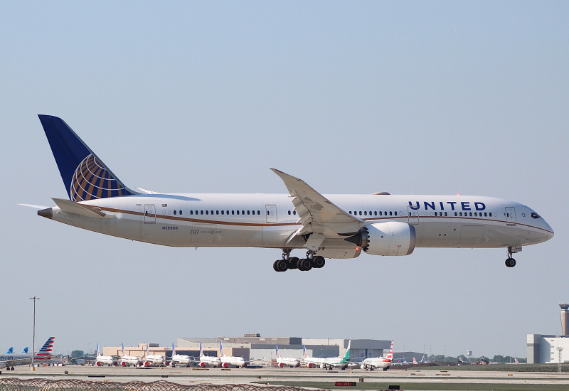 Photo of N26966 - United Airlines Boeing 787-9 at ORD on AeroXplorer Aviation Database