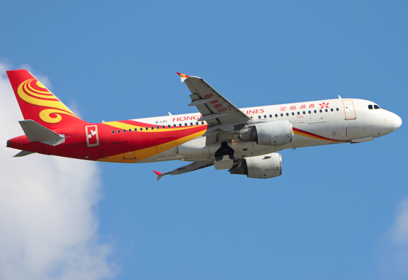Photo of B-LPI - Hong Kong Airlines Airbus A320 at HKG on AeroXplorer Aviation Database