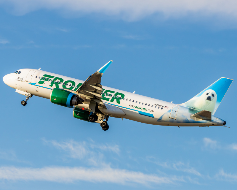 Photo of N338FR - Frontier Airlines Airbus A320NEO at MSP on AeroXplorer Aviation Database