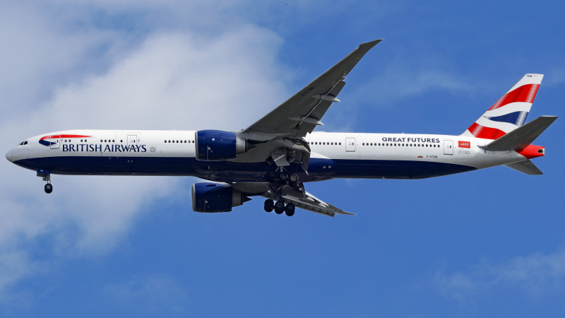 Photo of G-STBN - British Airways Boeing 777-300ER at JFK on AeroXplorer Aviation Database