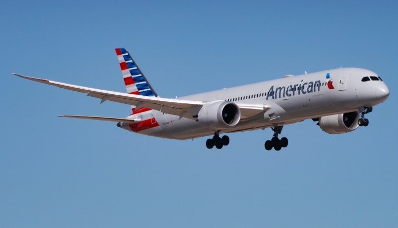 Photo of N824AN - American Airlines Boeing 787-9 at DFW on AeroXplorer Aviation Database