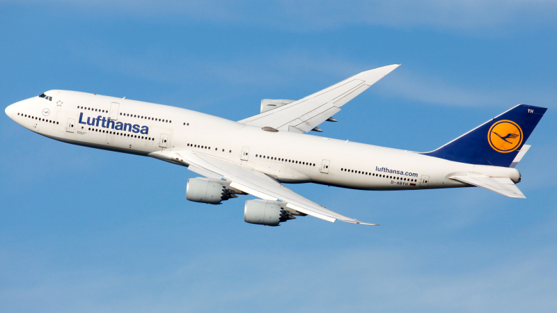 Photo of D-ABYH - Lufthansa Boeing 747-8i at JFK on AeroXplorer Aviation Database