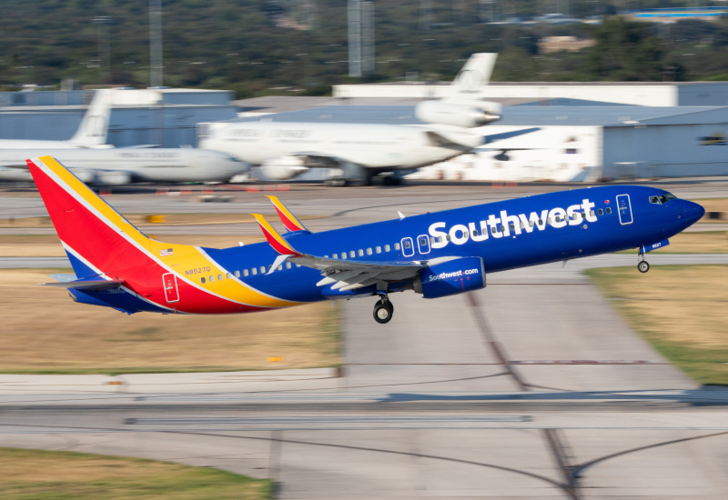 Photo of N8527Q - Southwest Airlines Boeing 737-800 at SAT on AeroXplorer Aviation Database