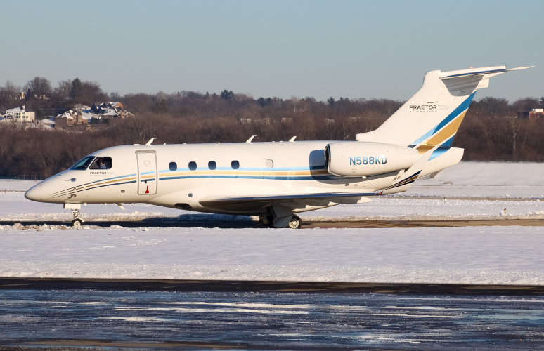 Photo of N588KD - PRIVATE  Embraer Praetor 500 at LUK on AeroXplorer Aviation Database