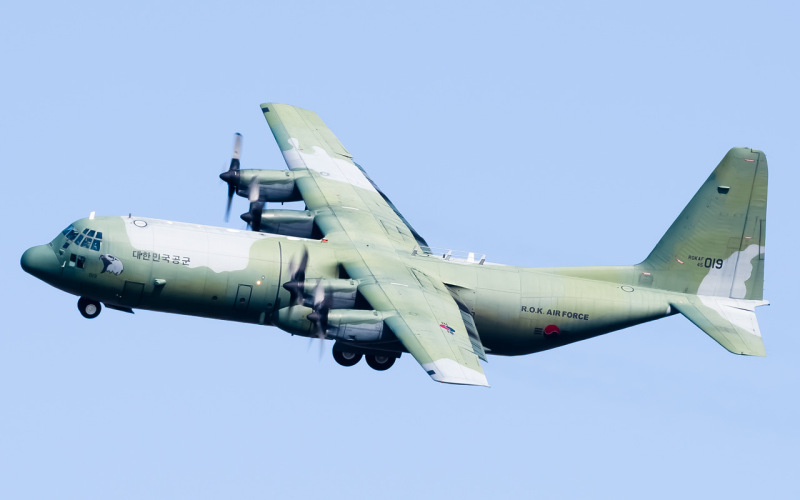 Photo of 45-019 - ROKAF  Lockheed C-130H-30 Hercules at PUS on AeroXplorer Aviation Database