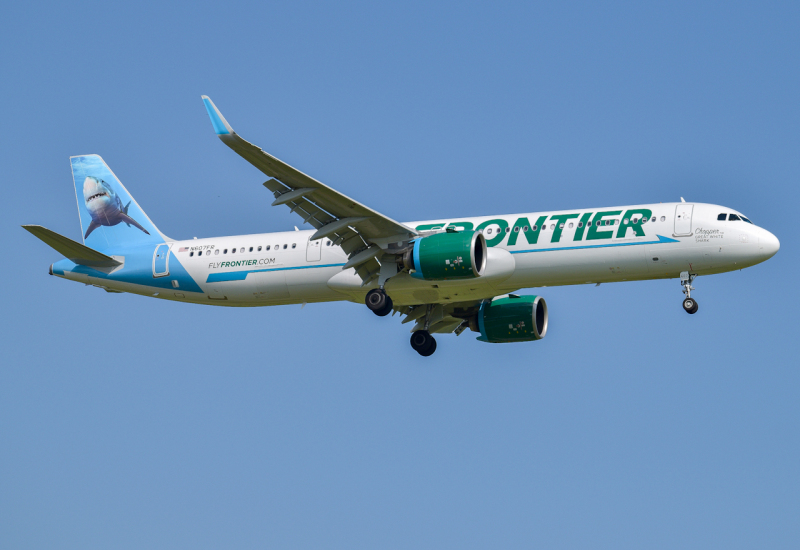 Photo of N607FR - Frontier Airlines Airbus A321NEO at RDU on AeroXplorer Aviation Database