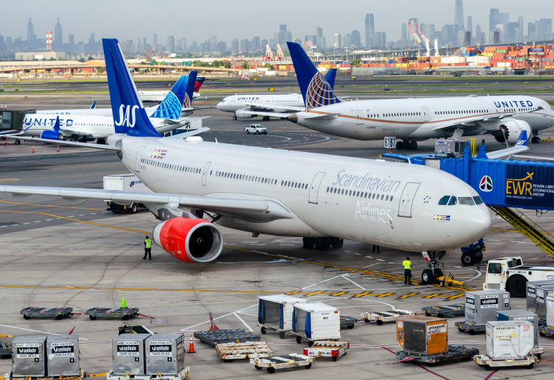 Photo of LN-RKS - Scandinavian Airlines Airbus A330-300 at EWR on AeroXplorer Aviation Database