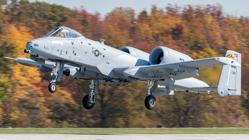 Photo of 79-0165 - USAF - United States Air Force Fairchild A-10 Thunderbolt at MTN on AeroXplorer Aviation Database