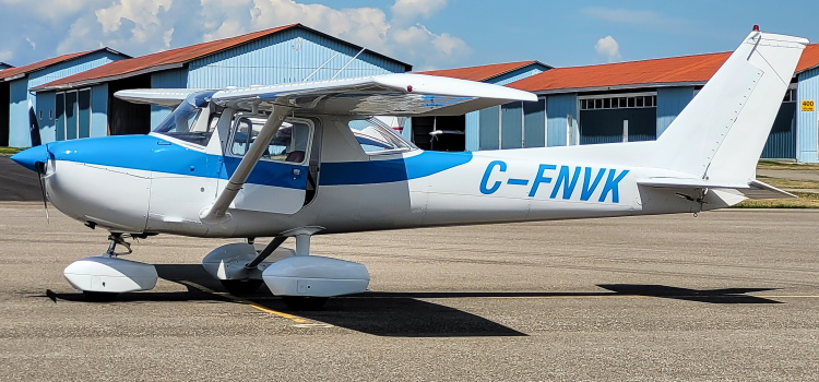 Photo of C-FNVK - PRIVATE Cessna A150M Aerobat at NC3 on AeroXplorer Aviation Database