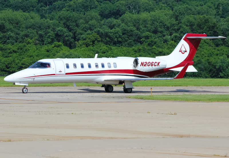 Photo of N206CK - PRIVATE Learjet 45 at LUK on AeroXplorer Aviation Database