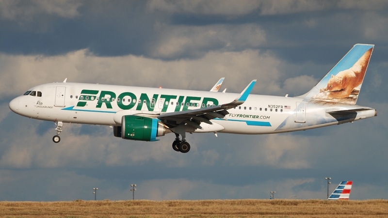 Photo of N352FR - Frontier Airlines Airbus A320NEO at DFW on AeroXplorer Aviation Database