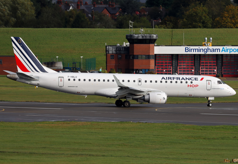 Photo of F-HBLO - Air France Hop Embraer E190 at BHX on AeroXplorer Aviation Database