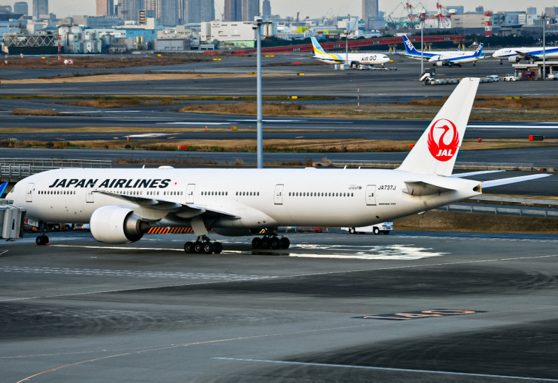 Photo of JA737J - Japan Airlines Boeing 777-300ER at HND on AeroXplorer Aviation Database