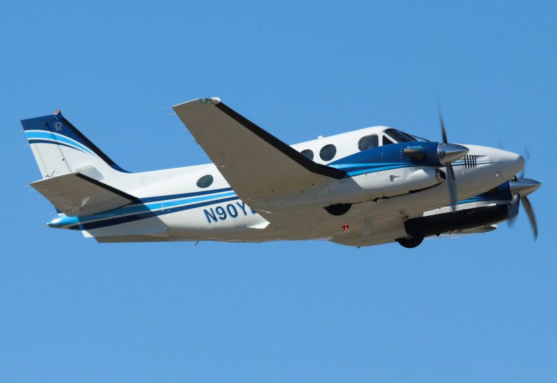 Photo of N90YB - PRIVATE Beechcraft King Air C90 at THV on AeroXplorer Aviation Database