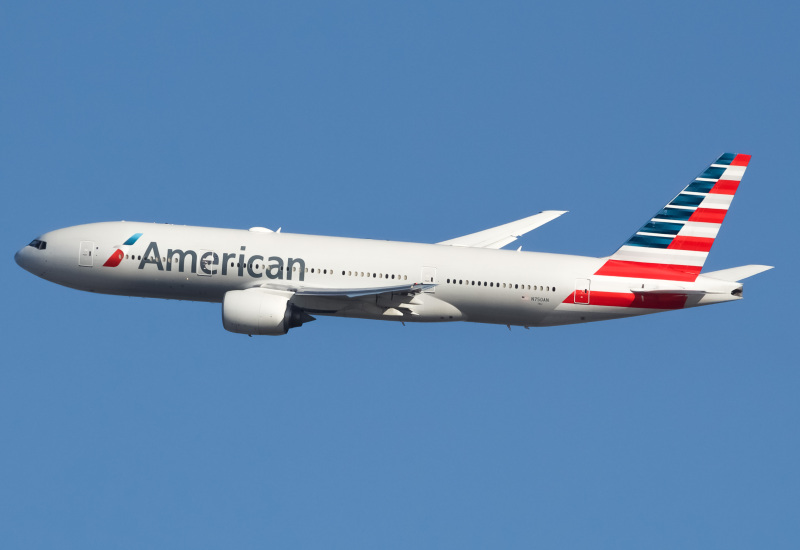 Photo of N750AN - American Airlines Boeing 777-200ER at JFK on AeroXplorer Aviation Database
