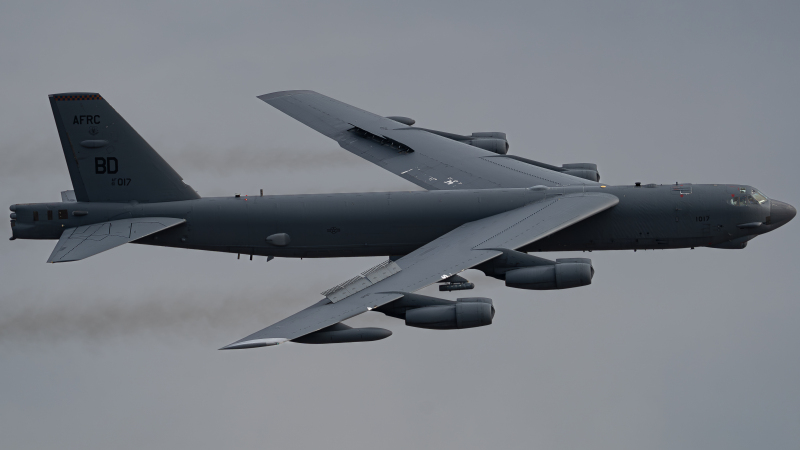 Photo of 61-0017 - USAF - United States Air Force Boeing B-52H Stratofortress at N/A on AeroXplorer Aviation Database