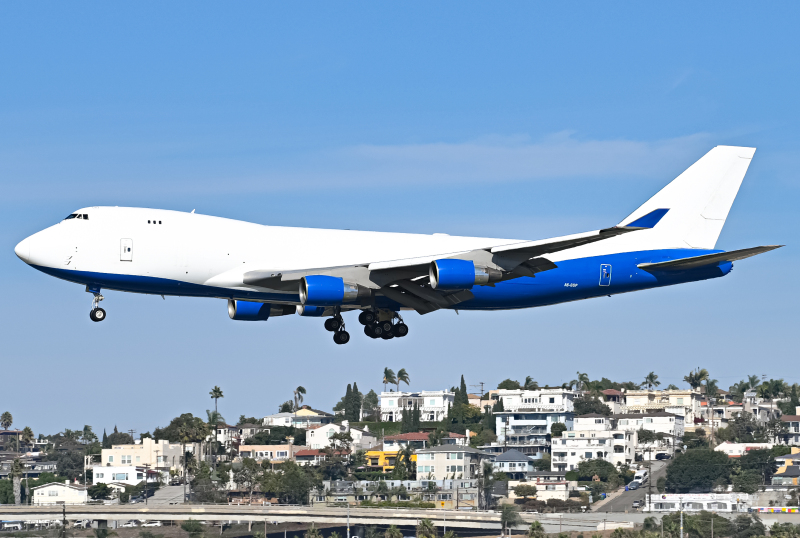 Photo of A6-GGP - Dubai Air Wing Boeing 747-400F at SAN on AeroXplorer Aviation Database