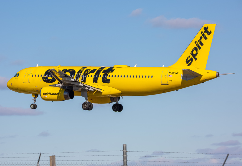 Photo of N608NK - Spirit Airlines Airbus A320 at BWI on AeroXplorer Aviation Database