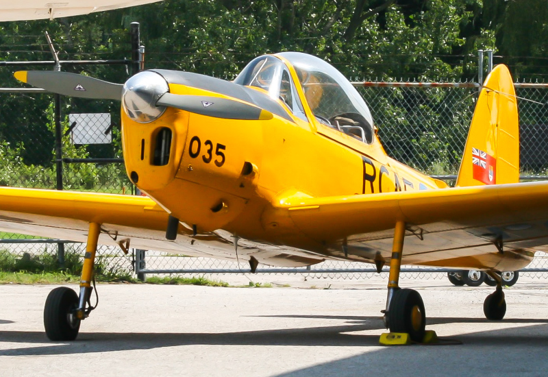 Photo of C-FPOW - Canadian Warplane Heritage Museum  De Havilland Canada DHC-1 Chipmunk  at YHM on AeroXplorer Aviation Database