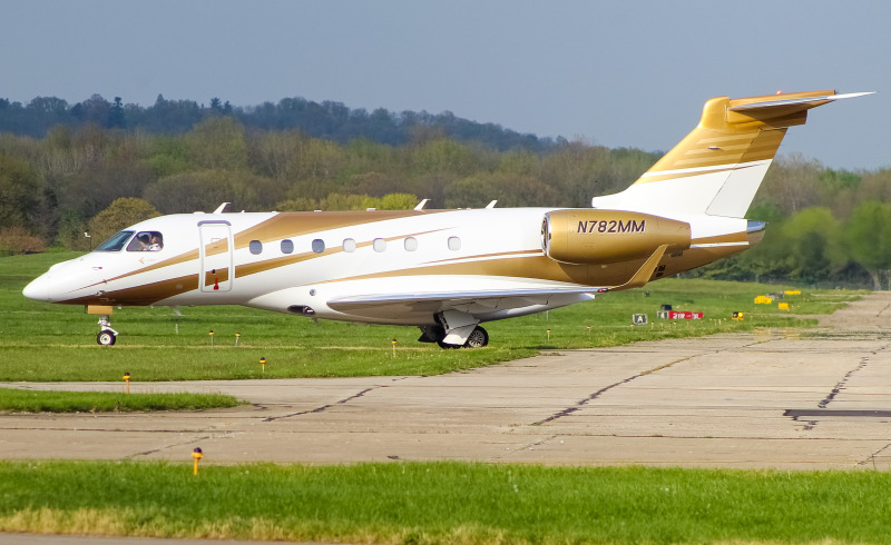Photo of N782MM - PRIVATE  Embraer Legacy 500 at LUK on AeroXplorer Aviation Database