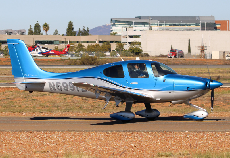 Photo of N699YZ - PRIVATE Cirrus SR20 at MYF on AeroXplorer Aviation Database
