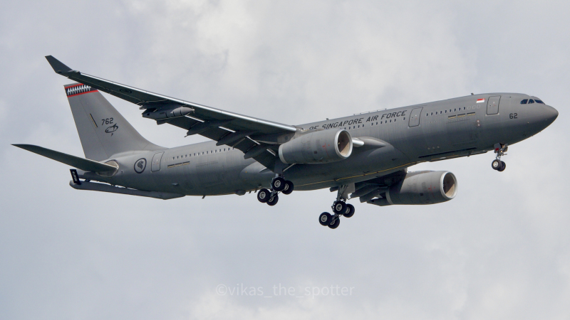 Photo of 762 - Singapore Air Force  Airbus A330-200 MRTT  at SIN on AeroXplorer Aviation Database